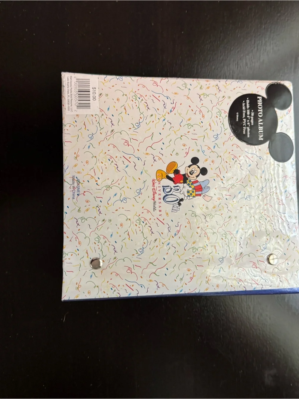 Set of 3 Walt Disney World Souvenir Photo Albums-Brand New Unused
